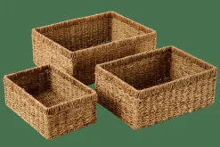 Paniers Tiroirs^CASA MYKONOS Panier Tiroir S Naturel