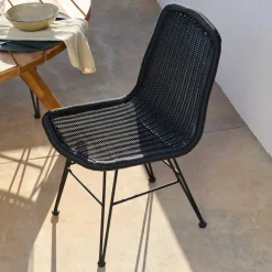 Tables À Manger^CASA NEW OAK Pieds De Table A Noir