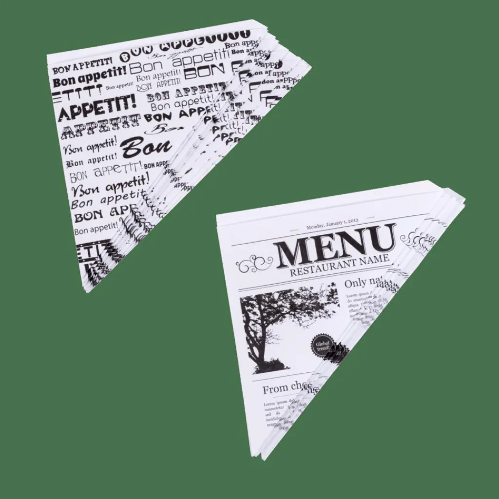 Apéritif Et Tapas^CASA NJAM Cornets Set De 10 Noir, Blanc