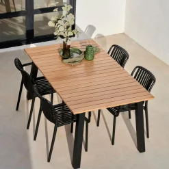 Chaises De Jardin^CASA NOMI Chaise Noir