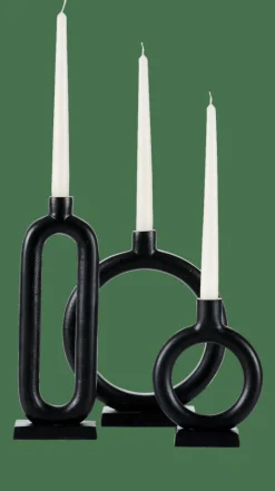 Bougeoirs^CASA NOVA Bougeoir Noir