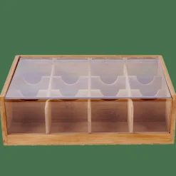 Accessoires Thé^CASA PANDA Boîte à Thé 12compartiments Naturel