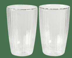Verres À Café|Verres À Thé^CASA PAUSA Verre Double Paroi Set De 2 45 CL Transparent