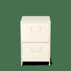 Commodes^CASA PHARMA Armoire à 2 Tiroirs Sable