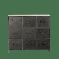 Commodes^CASA PHARMA Meuble De Pharmacie Noir