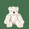 Kids^CASA POLA Ours Blanc Peluche Blanc