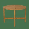 Tables De Jardin^CASA PORTLAND Table Pliante Naturel