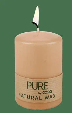 Bougies^CASA PURE Bougie Cylindrique Beige