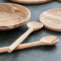 Couverts À Salade^CASA PURE LUXURY Set à Servir Naturel