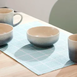 Nappes^CASA RECYCLE Nappe Gris