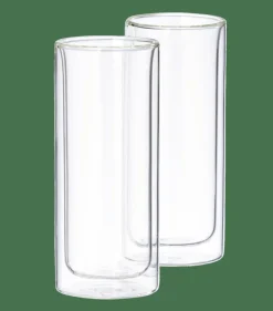 Verres À Café|Verres À Thé^CASA RELAX Verres Double Paroi Set De 2 30 CL Transparent