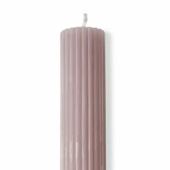 Bougies^CASA RIB Bougie Côtelée Orange