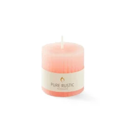 Bougies^CASA RUSTIC Bougie Côtelée Orange