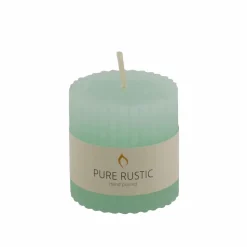 Bougies^CASA RUSTIC Bougie Côtelée Blanc