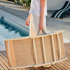 Chaises Longues^CASA SILVES Chaise Longue Set De 2 Sable