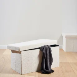 Kids|Poufs De Rangement^CASA STOR Avec Rangement Blanc