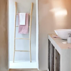 Meubles Salle De Bain^CASA TEAK Échelle Naturel