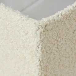 Boîtes De Rangement^CASA TEDDY Panier Pliable Blanc Cassé