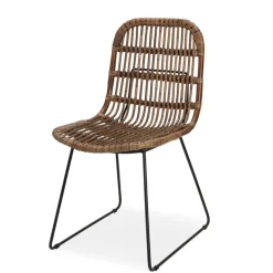 Chaises De Salle À Manger^CASA TOBA Chaise De Salle à Manger Noir, Brun