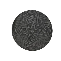 Serviettes^CASA UNI Set De 20 Serviettes Noir