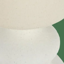 Lampes De Table^CASA WHITESTONE Lampe De Table Avec Abat-jour E27 Blanc Cassé