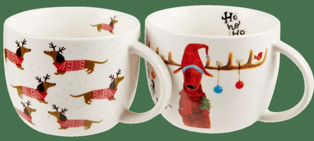 Mugs^CASA X-MAS MOOSE Mug Multicolore